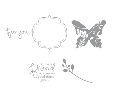 Stampin up Great Friend 